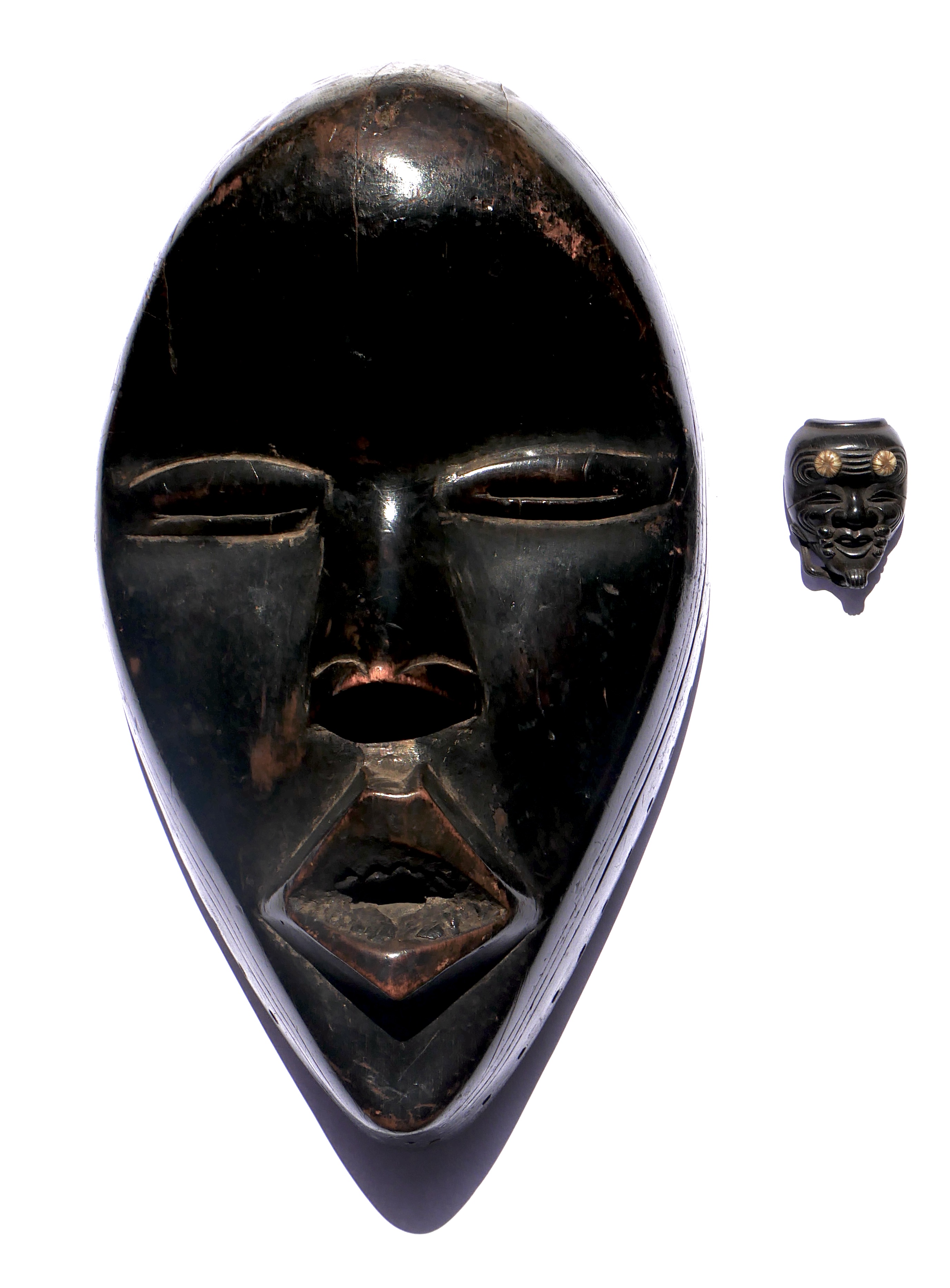 Ojime, Okina, Wood, Japan, Edo Period - 10
