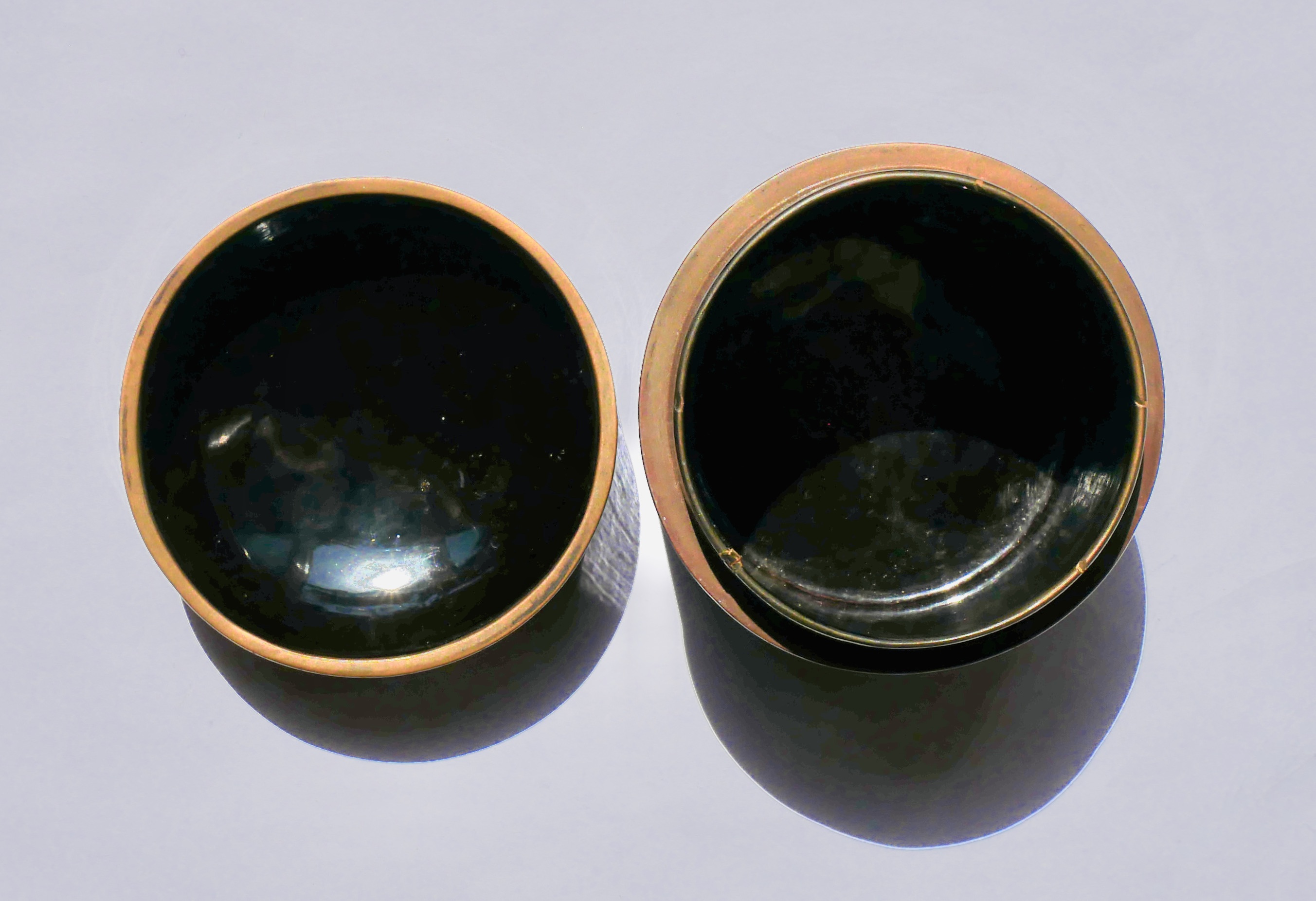 Set of Two Small Black Lacquer Boxes with Floral and Plant Motifs in Maki-e, Japan, Kyoto, Meiji period - 8