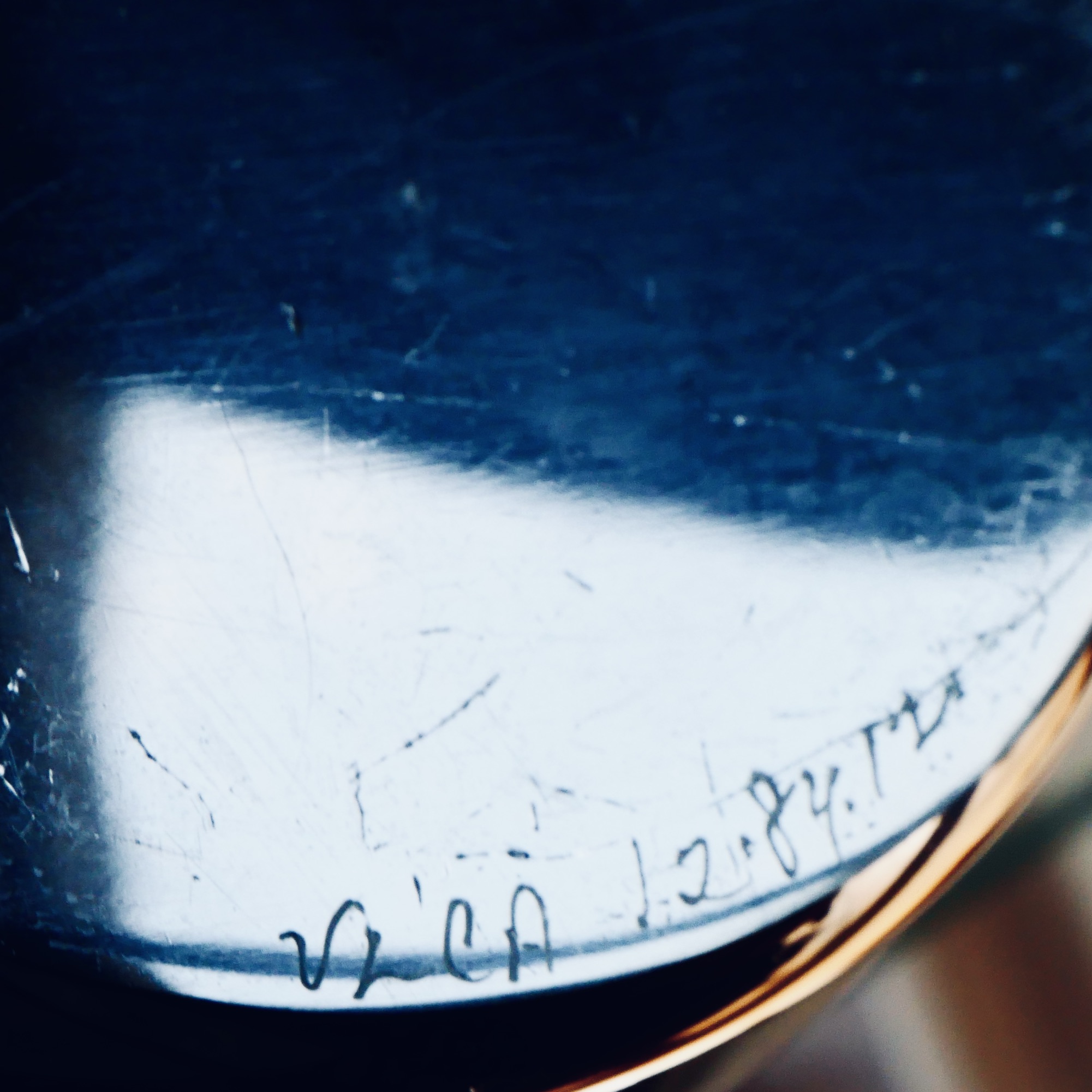 Art Glass Vase, Black and Silver, Correia, USA, 1984 - 8