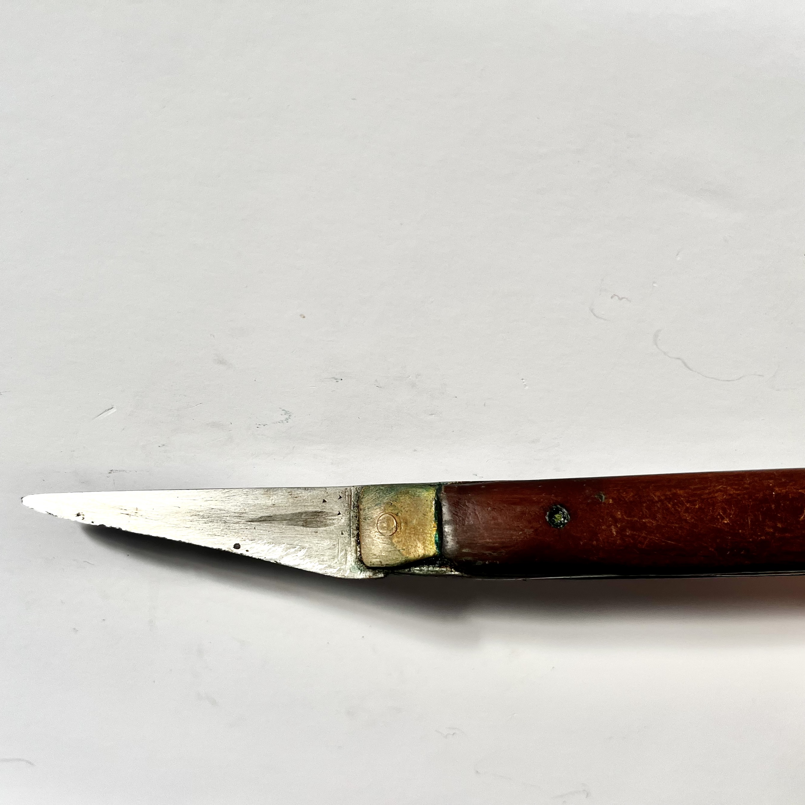 Prestige Khet Khutga-type Knife with Auspicious Motifs, Silver and Wood, Mongolia / China, late 19th - early 20th century - 10